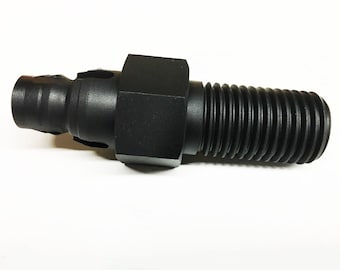 Adaptador de broca Hilti de desconexión rápida macho (3 ranuras) a rosca de 1-1/4"-7 - Grado industrial, calidad premium, 100 % garantizada