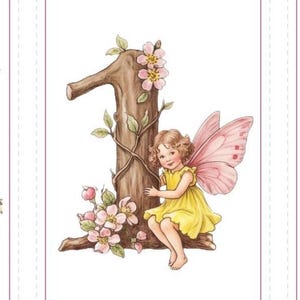 Fairy 1st Birthday Party Print Pack, Treat Bag Toppers, Wrappers, Banner (Digital Download) image 4