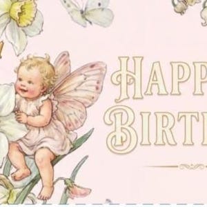 Fairy 1st Birthday Party Print Pack, Treat Bag Toppers, Wrappers, Banner (Digital Download) image 3
