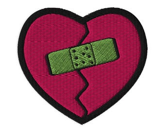 Healing Heart gestickter Aufnäher
