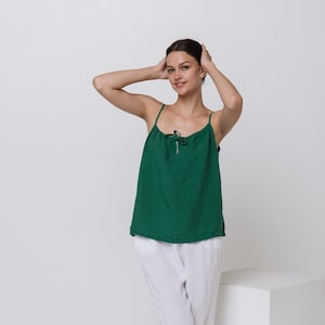 Linen shirt TAMMY.  Slip shirt.Linen shirt  women,plus size shirt, tunic shirt , Linen clothing for women