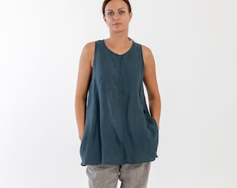 Linen shirt SOO,   Linen shirt for  women, plus size shirt, tunic shirt ,summer shirt