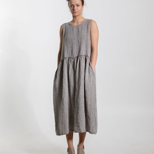 sussan linen dress