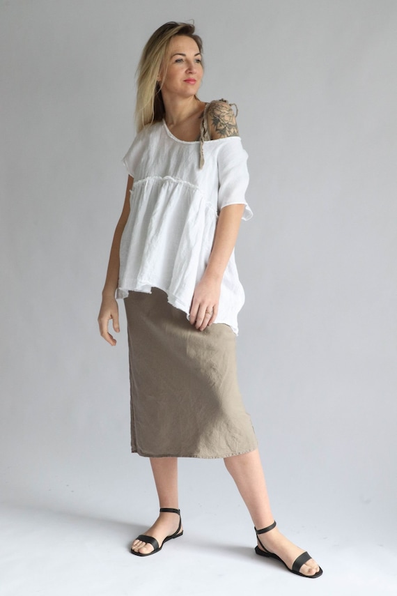 yellow linen dress with buttons Women's Lemon Yellow Soho Linen Shirt Dress XL