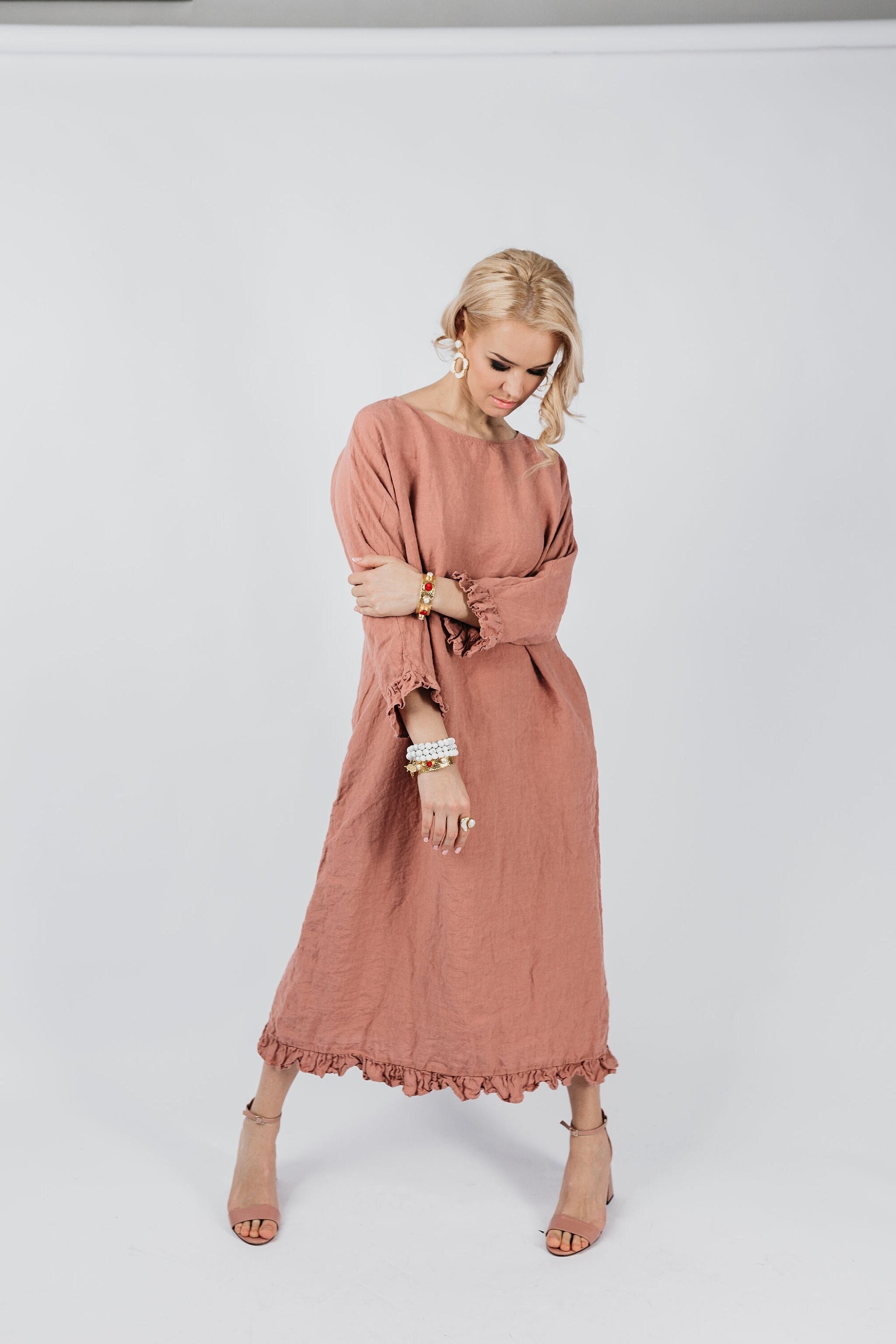 sachin and babi light blue dress Plus Size Pink Dresses main image 0