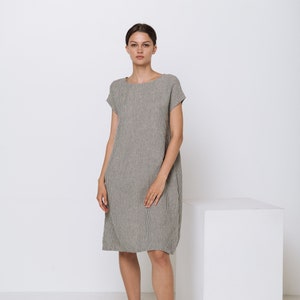 ALICE linen tunic dress