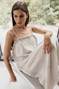 Linen dress RIO, Linen slip dress, Long linen dress, Maxi dress. Linen tunic dress. Summer linen dress. Linen nightgown product logo