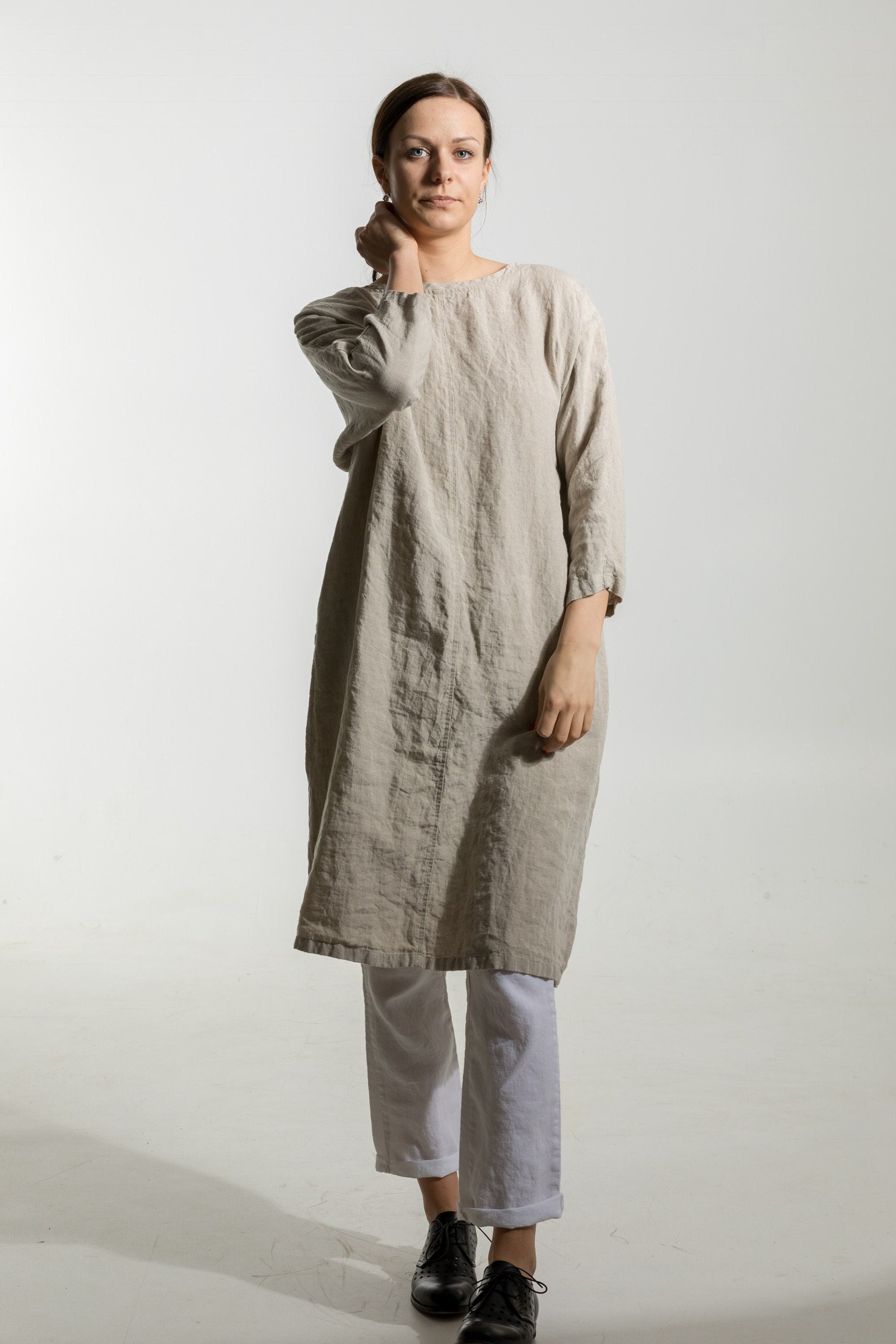 Lemuse Linen Dress - Etsy