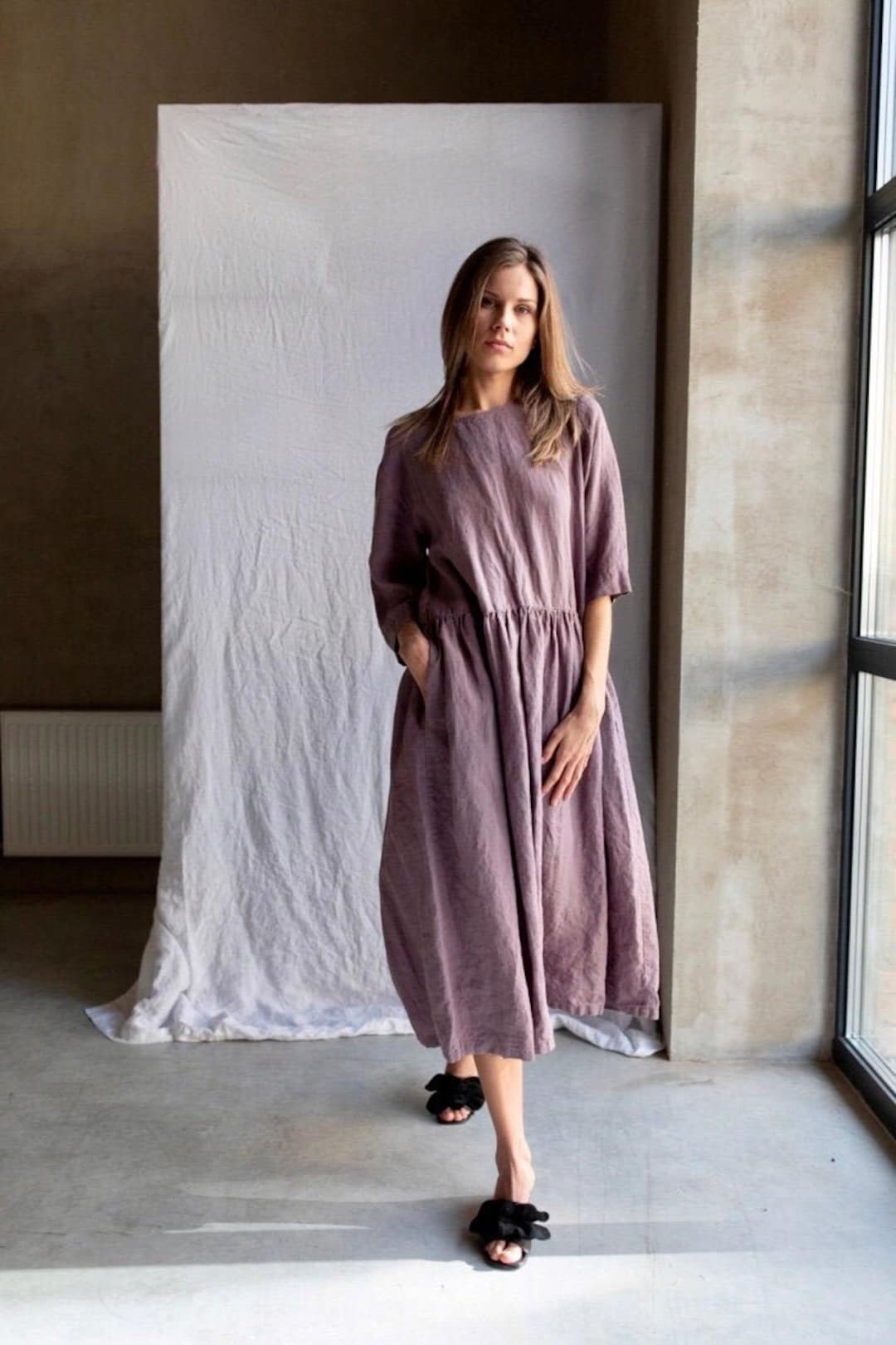 Lita Linen Dress