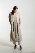Linen dress  Jessica. Linen tunic dress. Summer linen dress. Stonewashed linen dress relaxed fit product logo