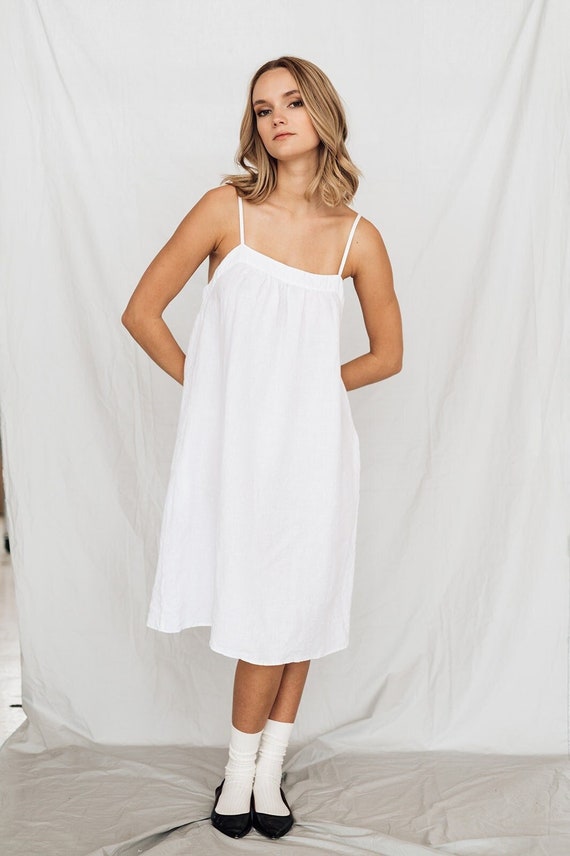 Linen dress BALI, Linen slip dress, Linen tunic dress. Summer Linen dress. Linen dress BALI, Linen slip dress, Linen tunic dress. Summer Linen dress.