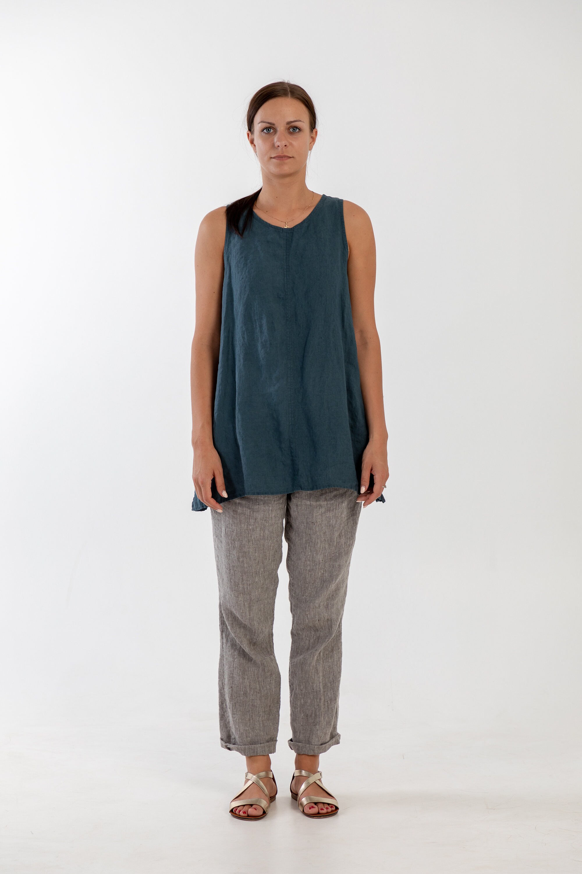 Linen Shirt SOO Linen Shirt for Women Plus Size Shirt Tunic Etsy