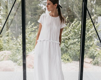 Maxi Linen dress YVETT