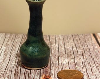 Handmade Miniature Ceramic Bud Vase | Trinket Shelf