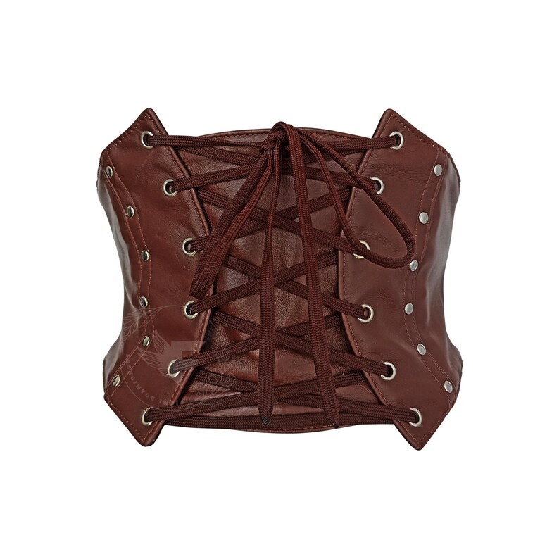 Brown corset