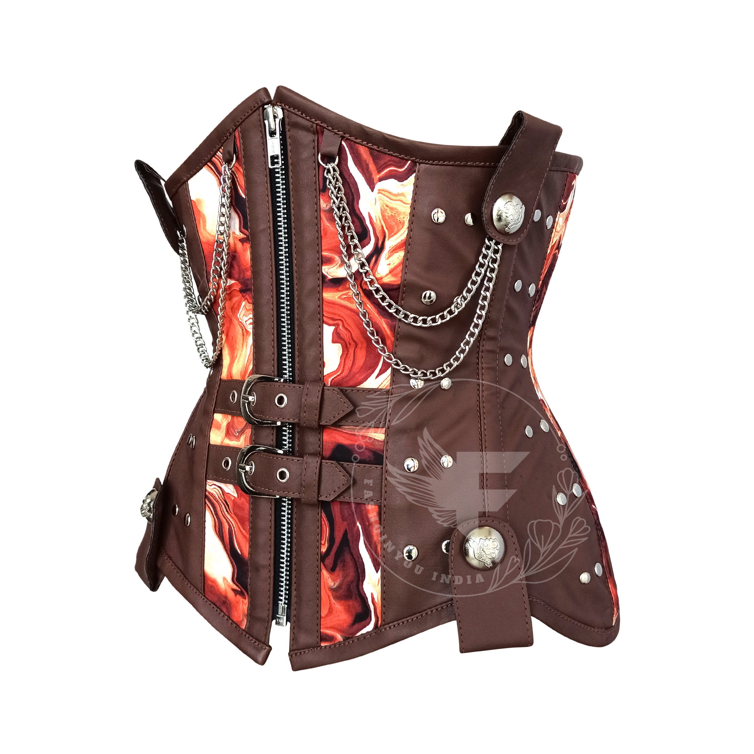 3713 Women Underbust Corset Belt Steampunk Strap Waist Faux Amazon.com: Alivila.Y Fashion Womens Vintage Sexy Underbust  main image 2