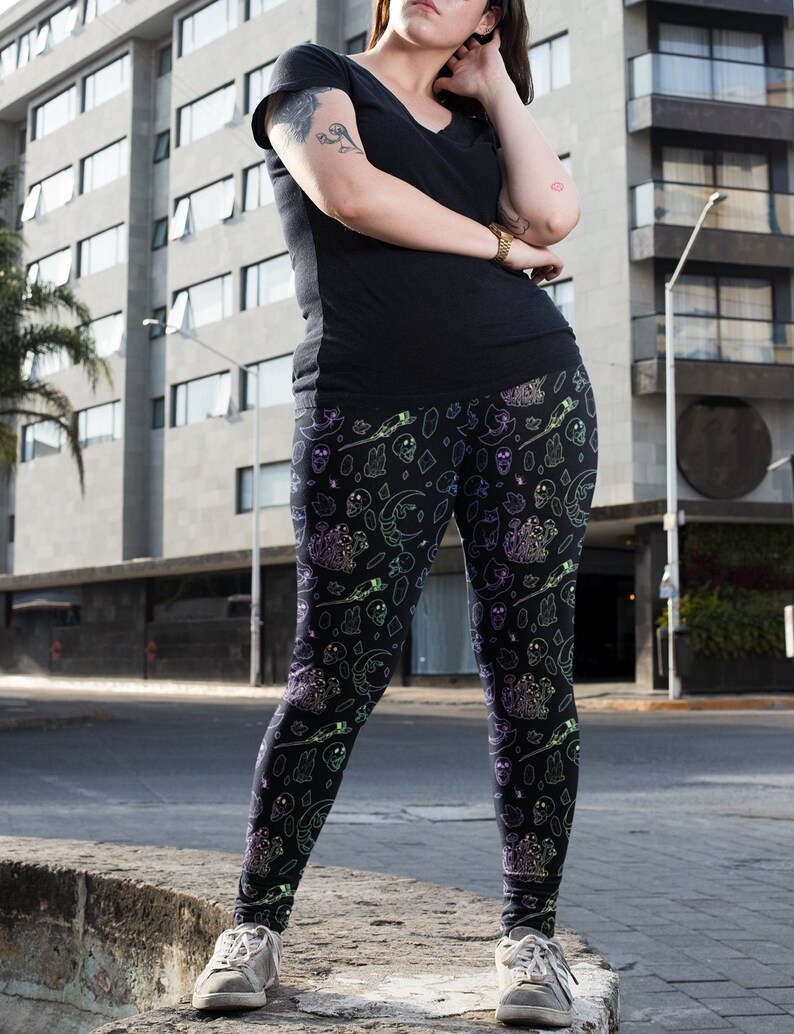 Inverted Rainbow Pastel Goth Plus Size Witchcraft Work Out Etsy