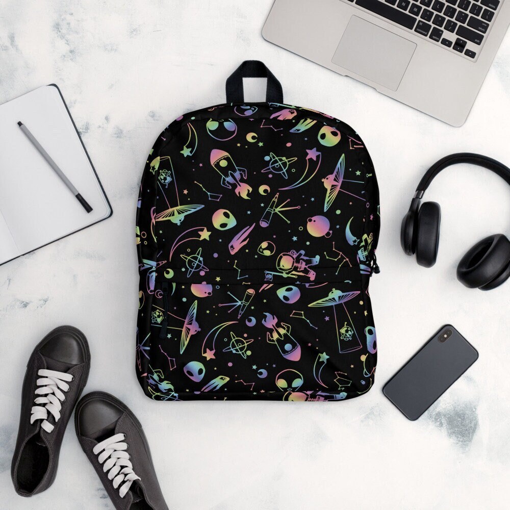 Galaxy Backpack made in USA / Outer Space Light Laptop 