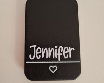 Personalised compact mirror, Birthday gift, bridesmaid gift, personalised gift for friend, bridesmaid box