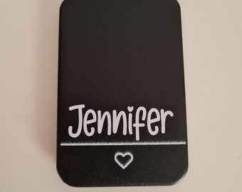 Miroir compact personnalisé, cadeau d'anniversaire, cadeau de demoiselle d'honneur, cadeau personnalisé pour une amie, boîte de demoiselle d'honneur