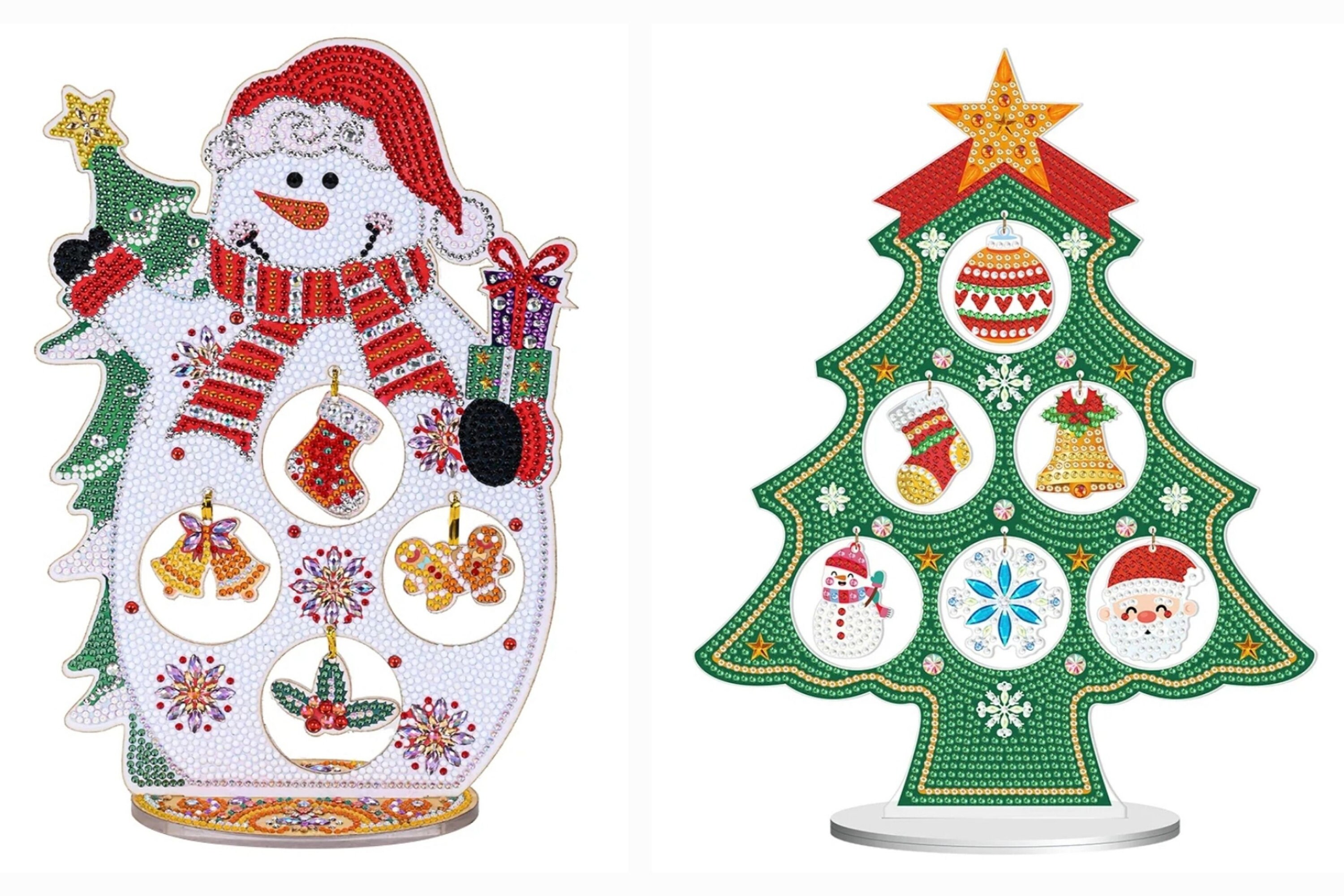 Christmas Season Desk Ornaments (1 pack) - Diamond Painting