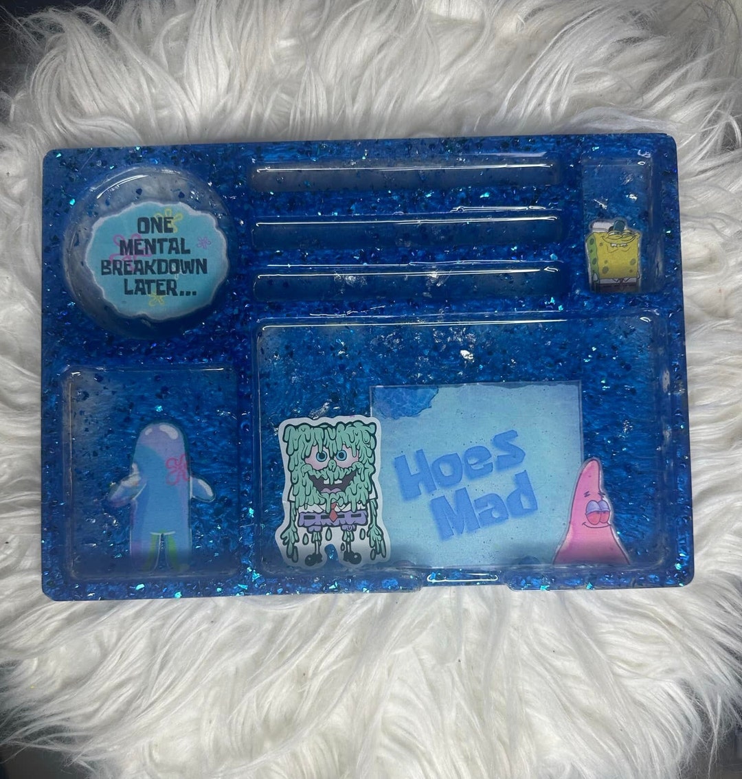 Spongebob Theme Rolling Tray Etsy