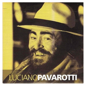 Luciano Pavarotti CD, Best Italian Operatic Tenor, Classic Opera Famous Songs, Rare Collectible LIMITED EDITION 5 Tracks Promo Cd