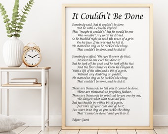 Gardening Gift Art Print Home office Decor poetry wall art UNFRAMED Edgar Guest Poem Bulb Planting Time Poem