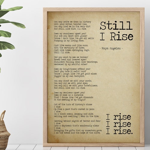 新しいコレクション Art Wall Art Feminist Poem Angelou Maya Rise I Still Self B Quote Respect ポスター Moxis Com My 新しいコレクション Art Wall Art Feminist Poem Angelou Maya Rise I Still Self B Quote Respect ポスター Moxis Com My