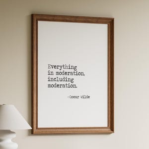 Oscar Wilde Wszystko z umiarem Drukuj