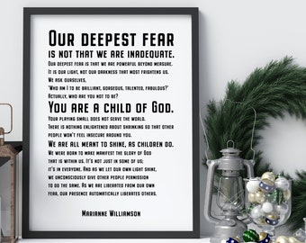 Marianne Williamson Etsy