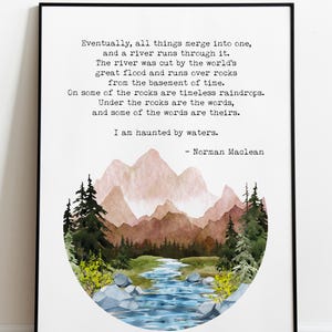 Er stroomt een rivier doorheen