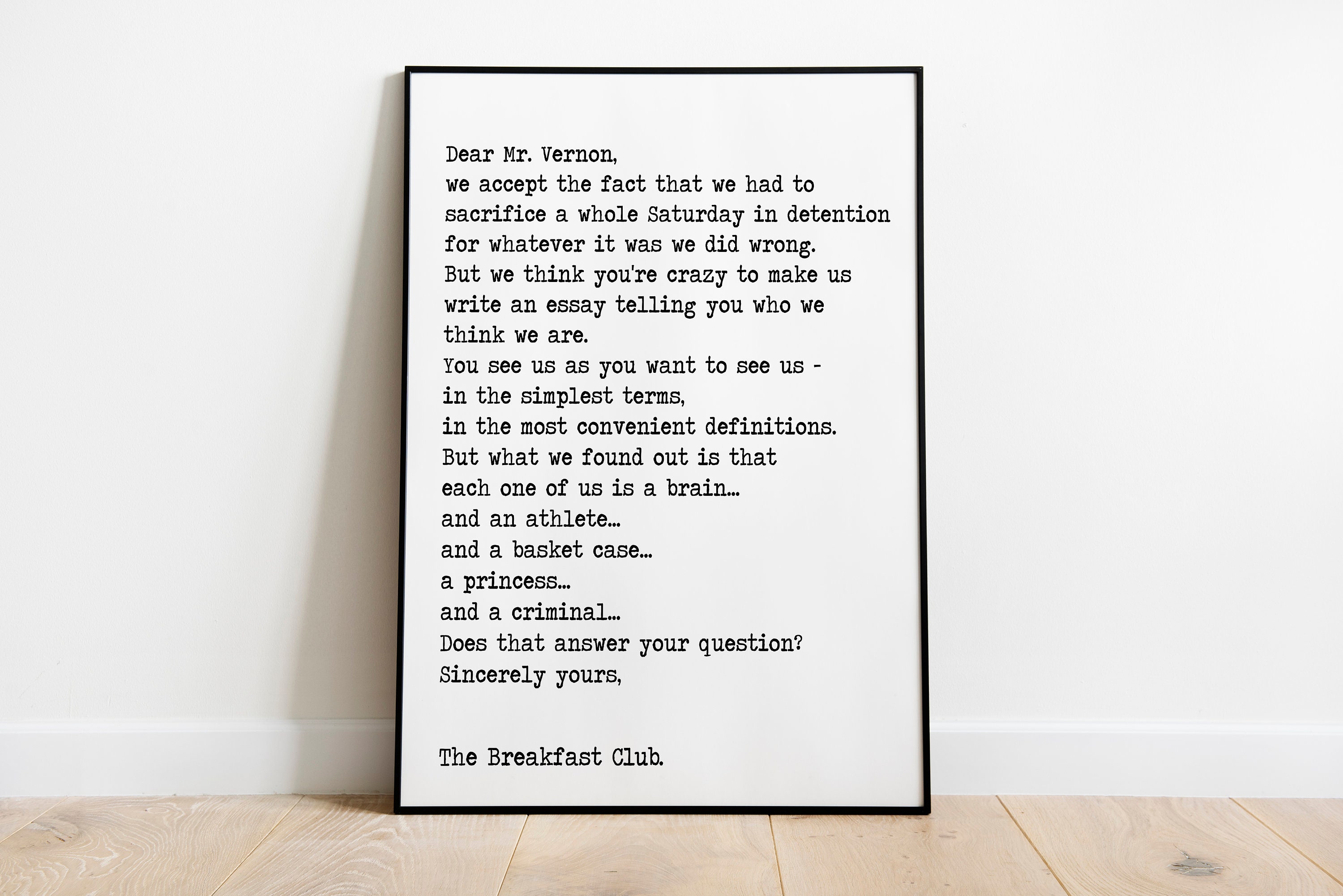 The Breakfast Club Quotes Brian