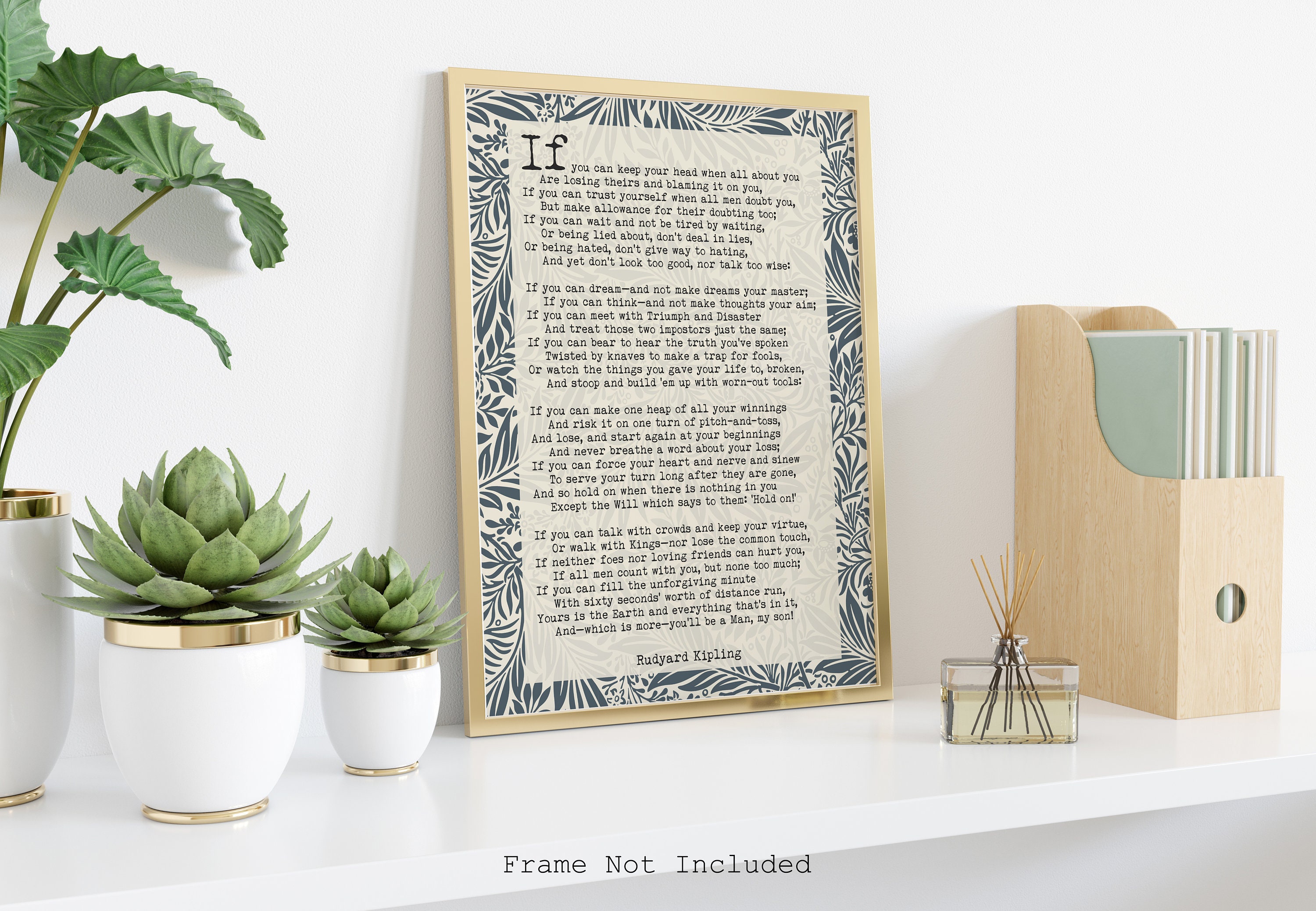IF Poem Rudyard Kipling Poem Vintage Wallpaper Background - Etsy Ireland IF Poem Rudyard Kipling Poem Vintage Wallpaper Background - Etsy Ireland