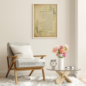 May include: A printable quote about laughter, respect, and appreciation. The quote is printed on a vintage-style background with green floral accents. The quote is attributed to Ralph Waldo Emerson.