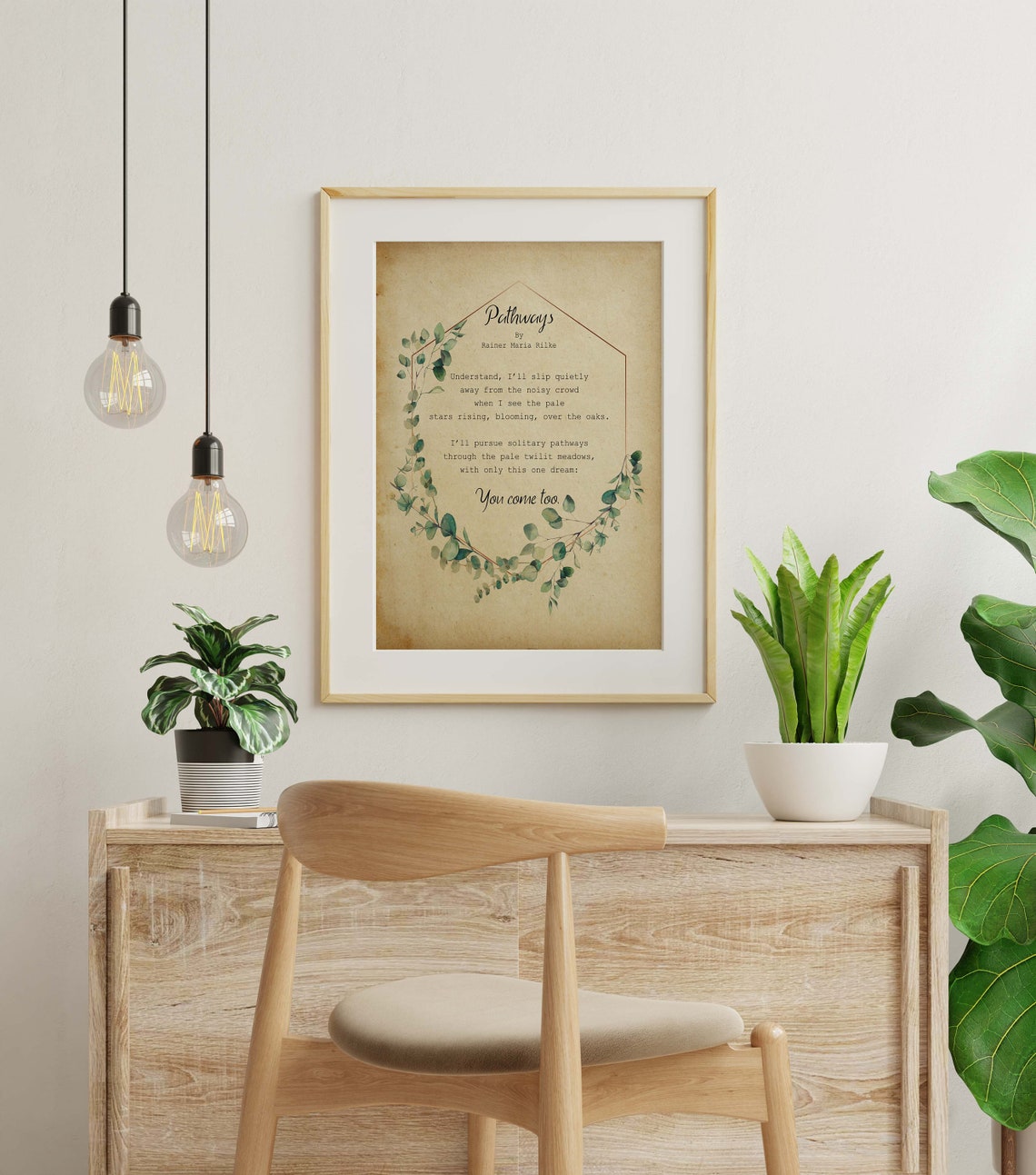 Rainer Maria Rilke Poem Pathways 