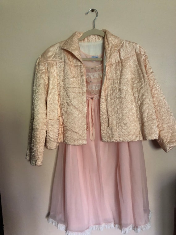 Vintage Babydoll Nightdress w/ Jacket