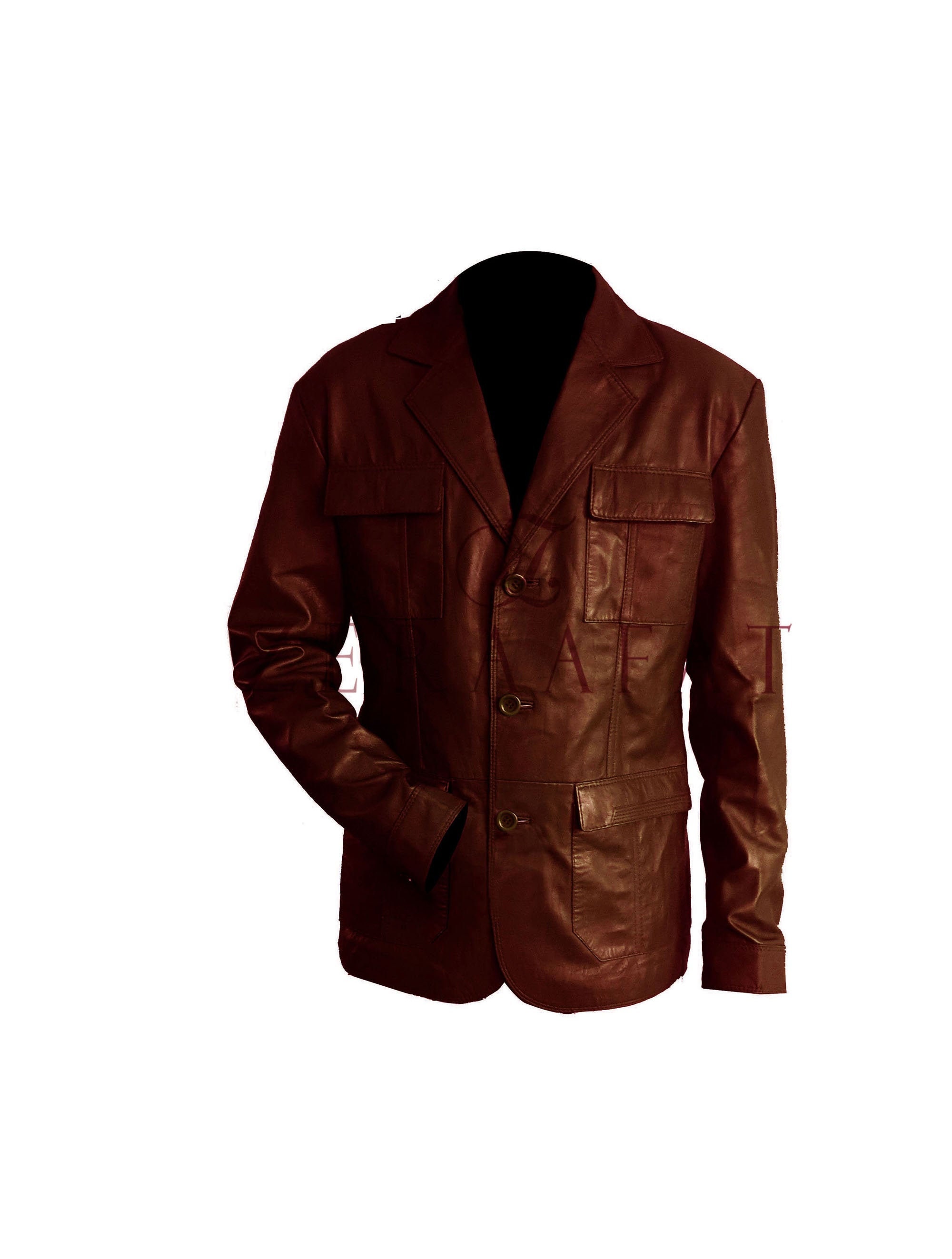 Homme Blazer Coat Cire En Peau De Mouton Cuir 100% cuir véritable Homme Blazer Coat Cire En Peau De Mouton Cuir 100% cuir véritable