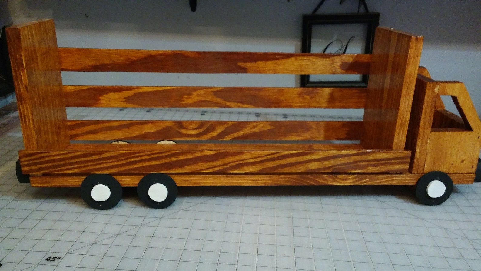 Wooden Truck Bookshelf Etsy