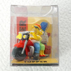 Simpsons Toppers: Biker Homer & Marge, Bart with Skateboard - 2003