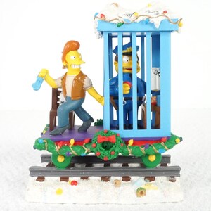 The Simpson Christmas Train - Etsy