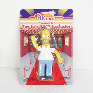 Homer Simpson Bendable Figure Toy Fare Exclusive 2003