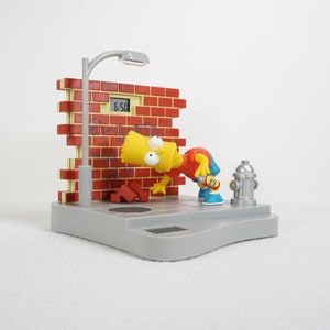 Bart Simpson Talking Alarm Clock, Wesco - Etsy