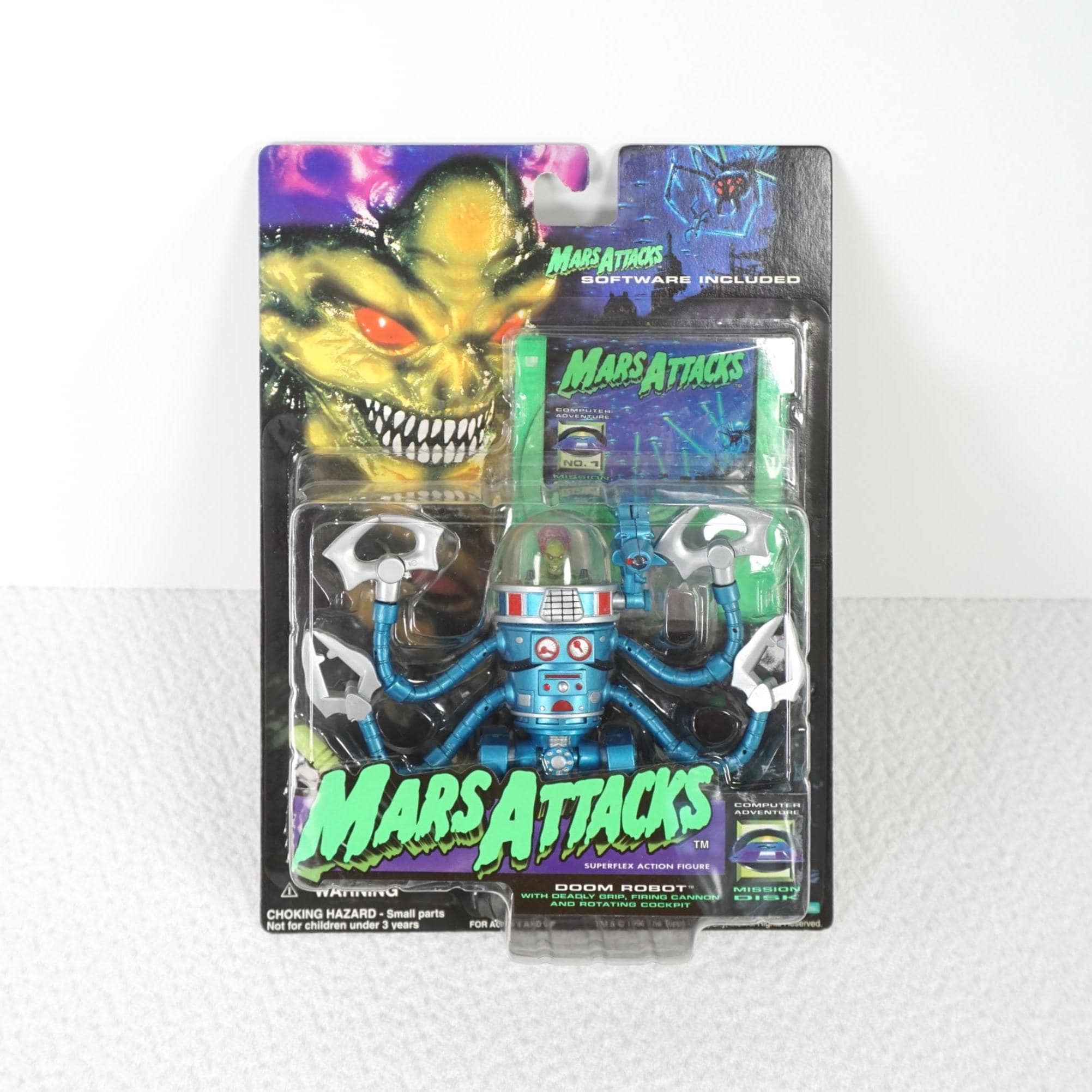 Trendmasters Mars Attacks Doom Robot 1996 - Etsy