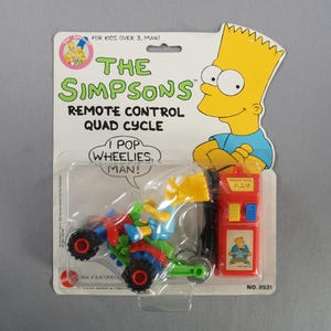 Simpsons Remote Control Quad Cycle 1990