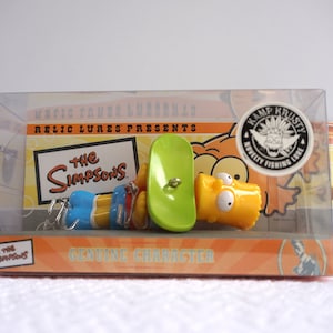 bart simpson fishing lure Relic Lures The Simpsons Set Of Seven For Sale Relic Lures Bart Simpson -