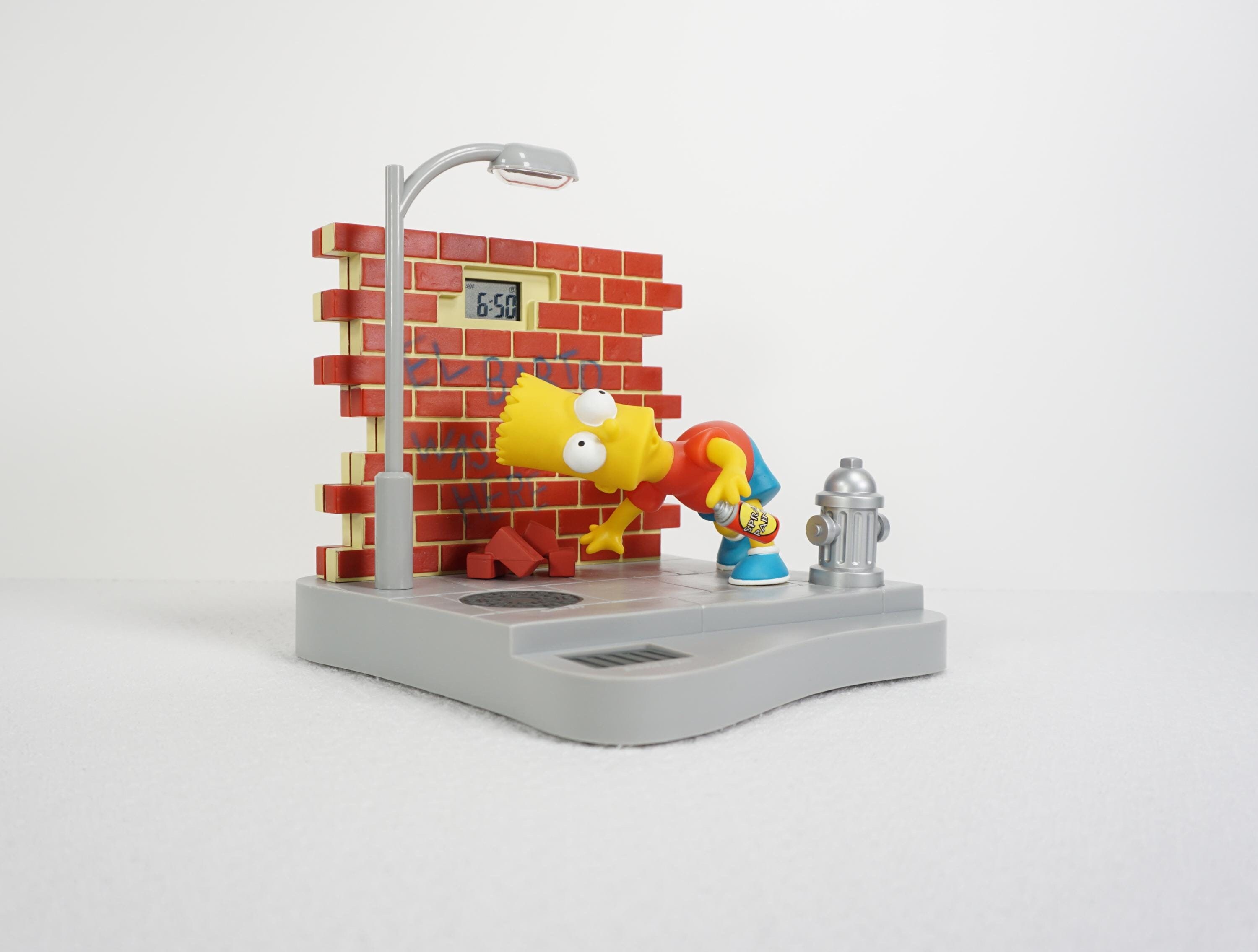 Bart Simpson Talking Alarm Clock, Wesco - Etsy