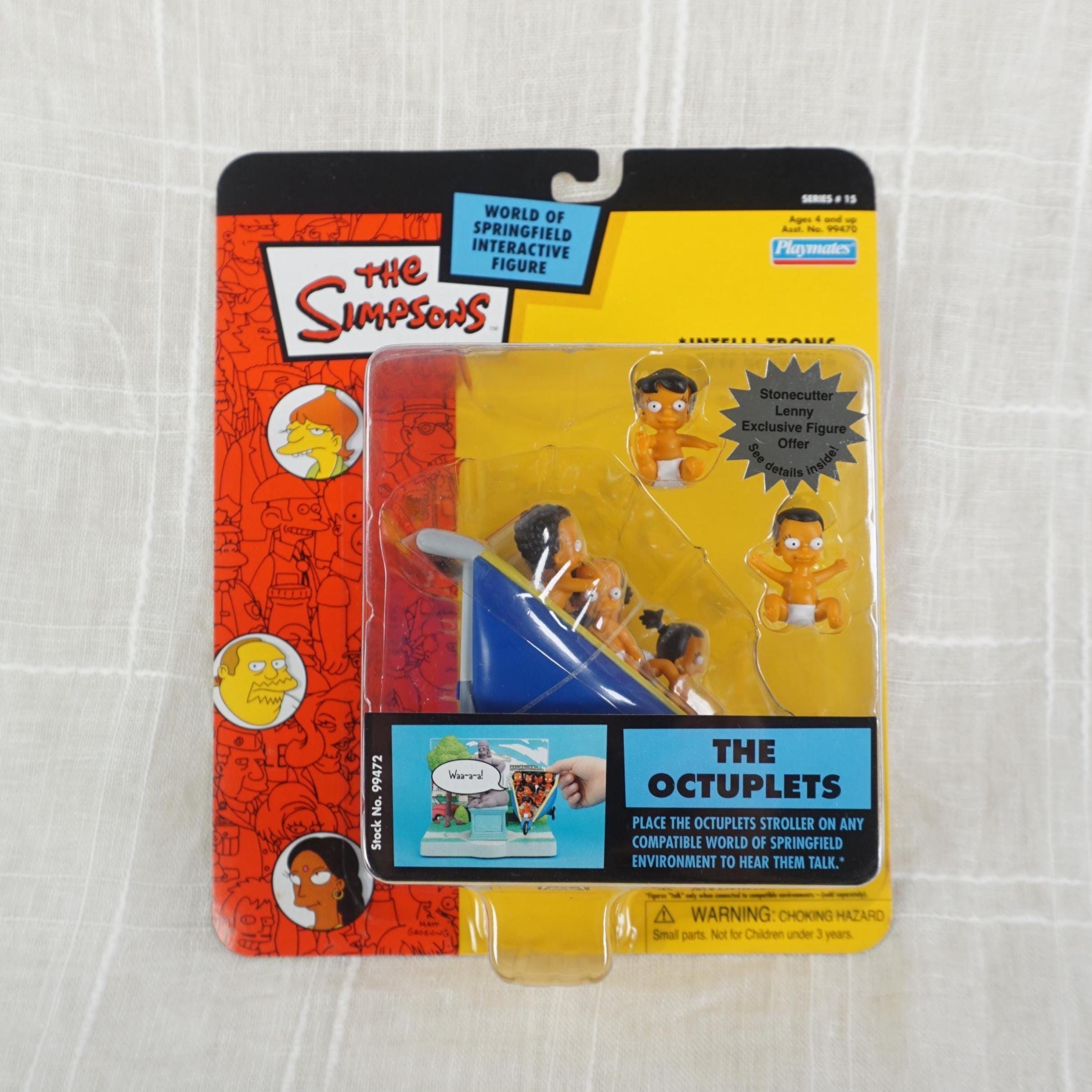 Simpsons Octuplets of Springfield Interactive Figures - Etsy