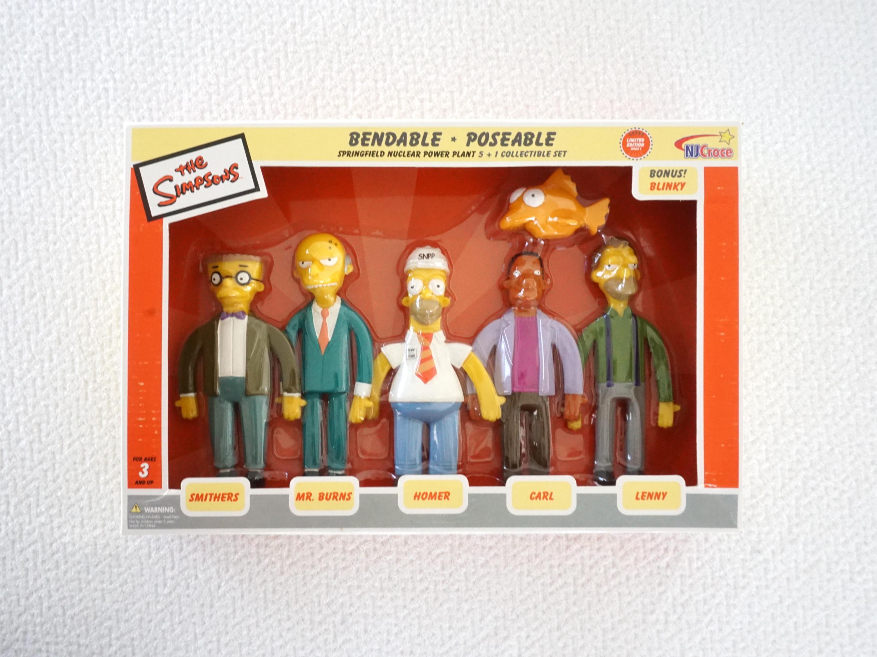The Simpsons Bendable Figures - Etsy