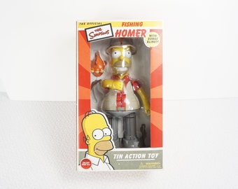 Wind-Up Fishing Homer Simpson Toy